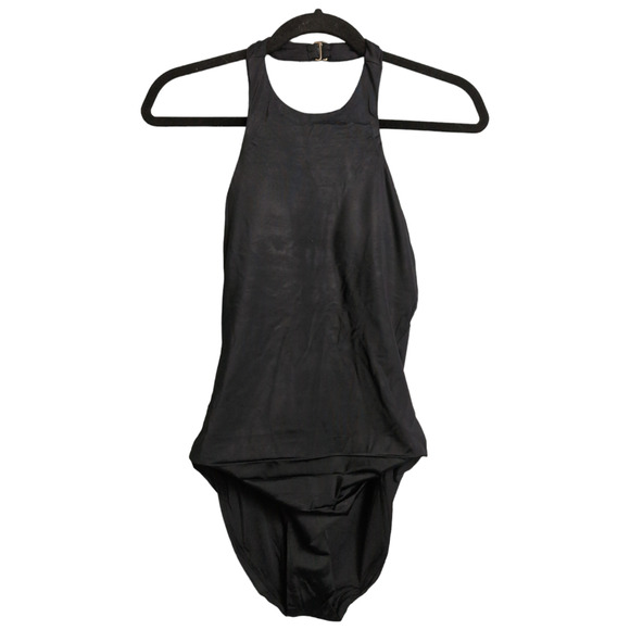 Andie The Luzon Black One Piece Eco Nylon Swimwear Bathing Suit Size S New - Picture 2 of 11